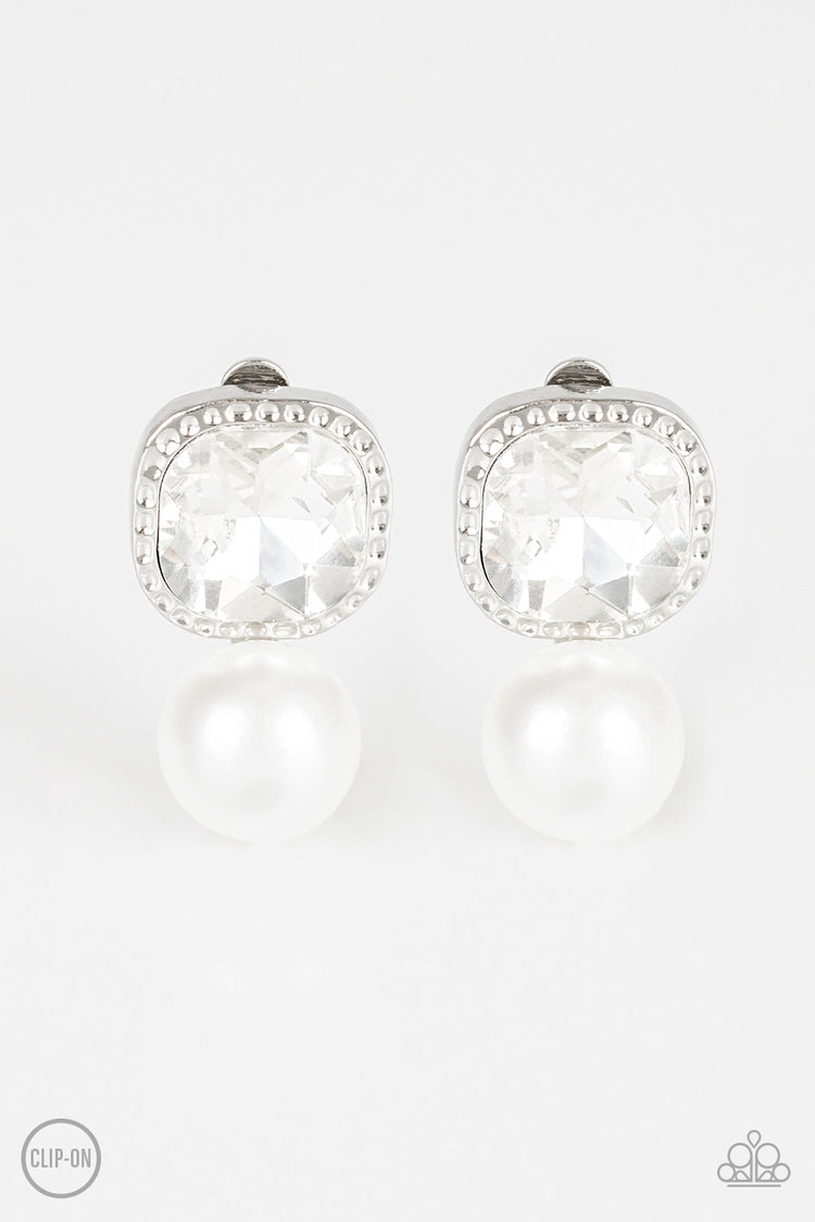 Gatsby Gleam - White Clip-On 1680/1683