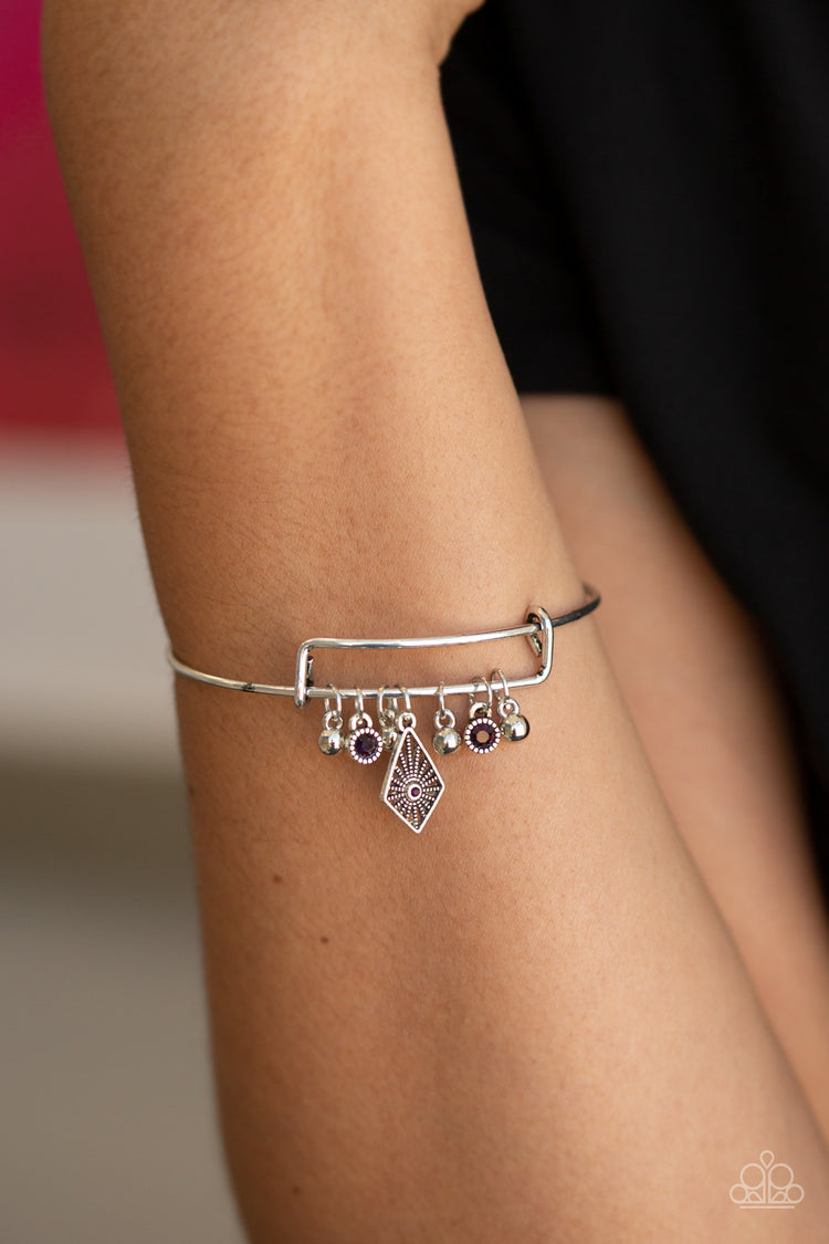 Treasure Charms - Purple 1577