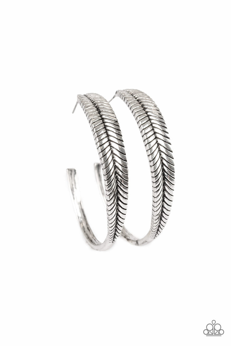 Funky Feathers - Silver 0249