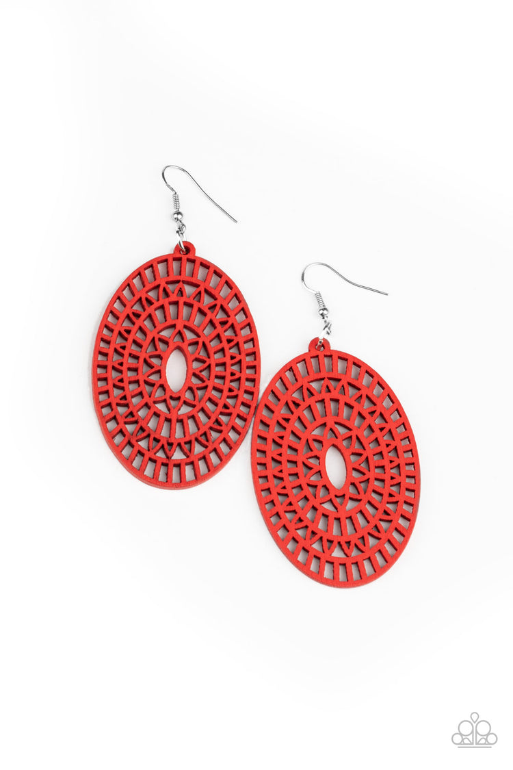 Tropical Retreat - Red 1628