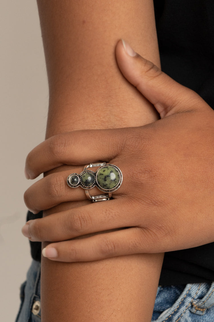 Marbled Magnificence - Green 1611