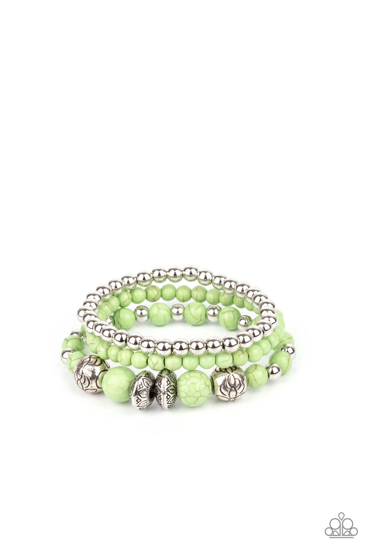 Desert Blossom - Green 1608