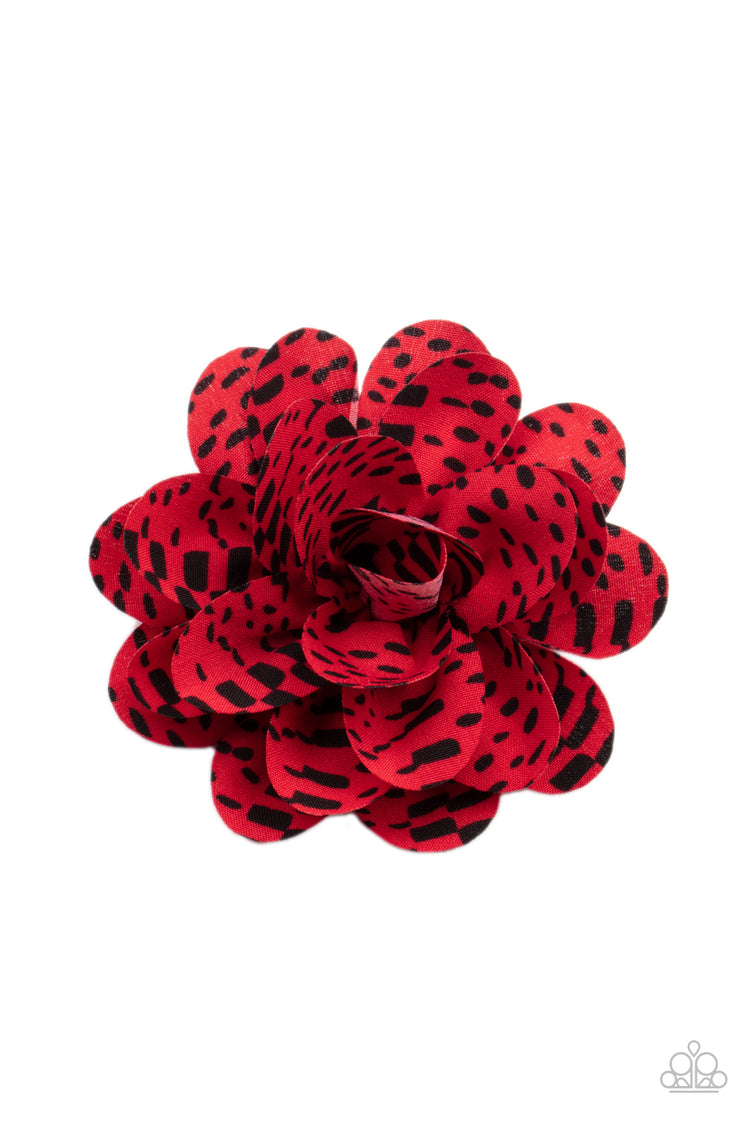 Patterned Paradise - Red 1806