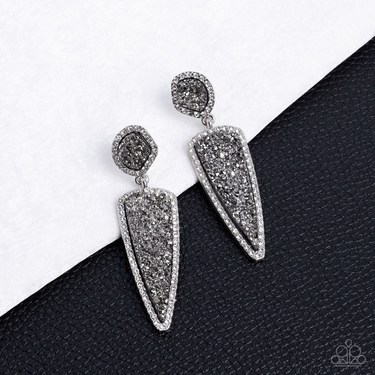 Druzy Desire - Silver 0105