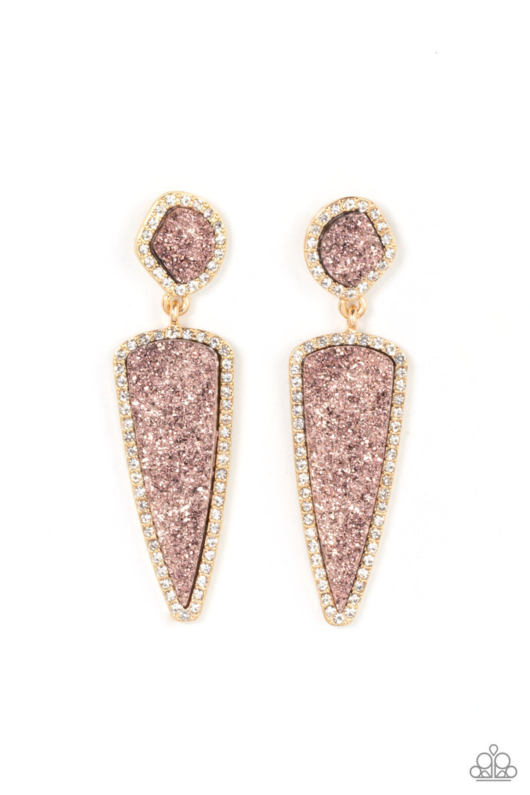 Druzy Desire - Gold 0140