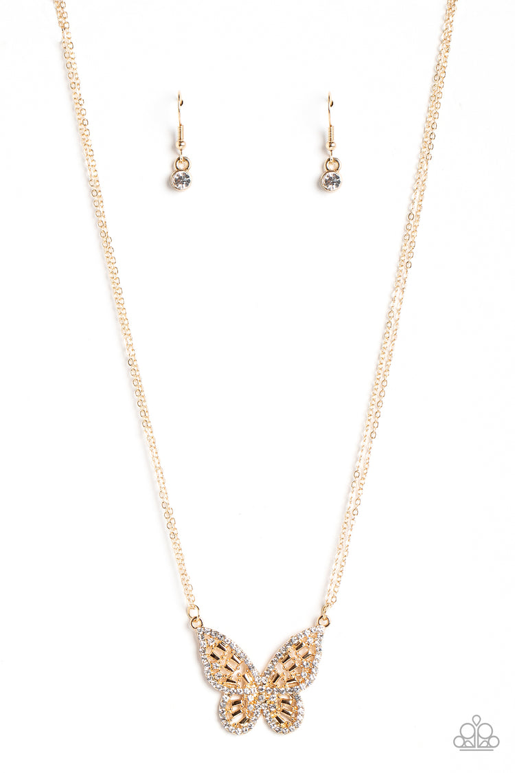 Baroque Butterfly - Gold 0030