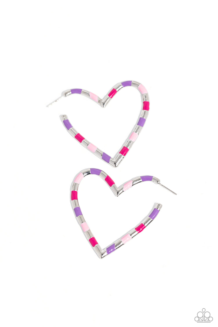 Striped Sweethearts - Pink 0262
