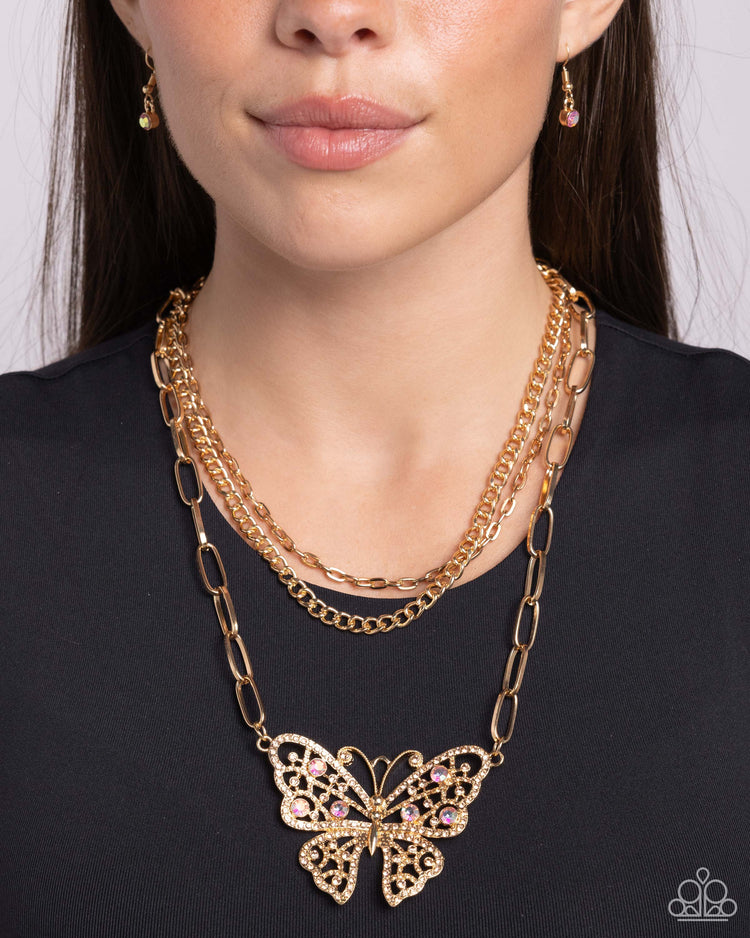 Winged Wonder - Gold 0362