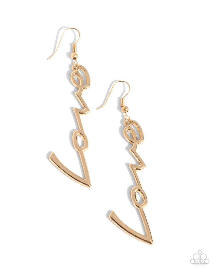 Light-Catching Letters - Gold 0366
