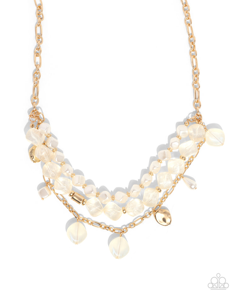 Cubed Cameo - Gold 0372