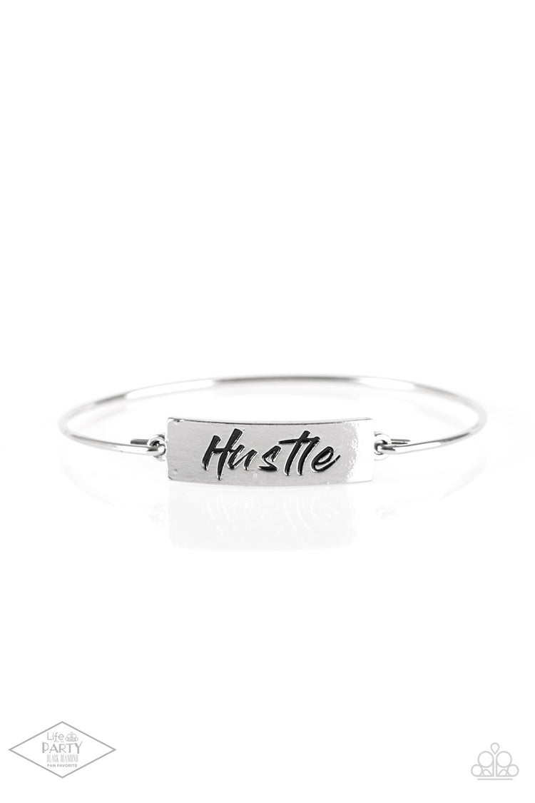 Hustle Hard - Silver 1486
