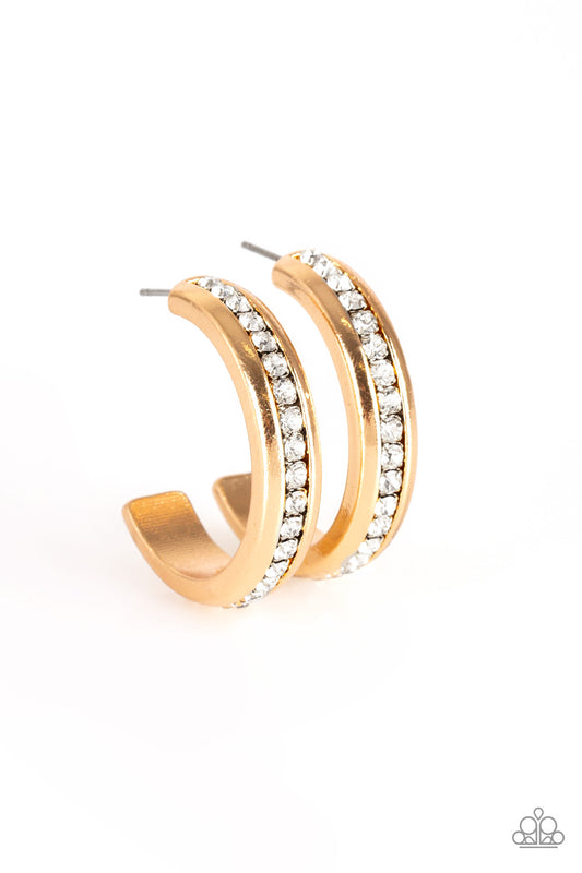 5th Avenue Fashionista - Gold Hoop