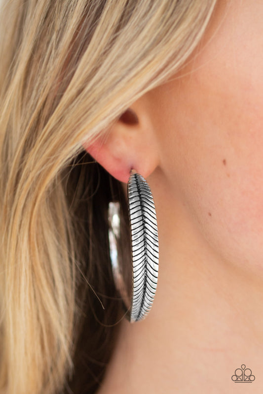 Funky Feathers - Silver 0249