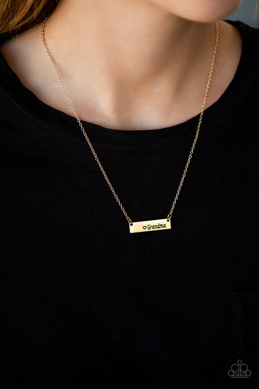 Best Grandma Ever - Gold MOM