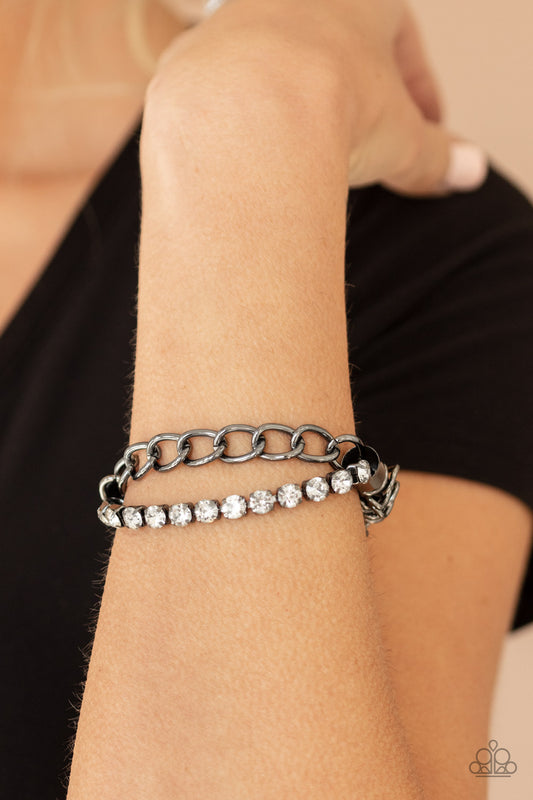 Glamour Grid - Black 1574