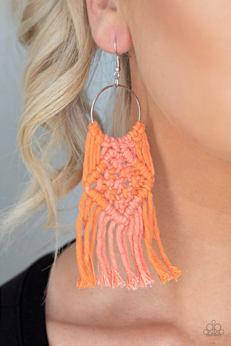 Macrame Rainbow - Orange 1597