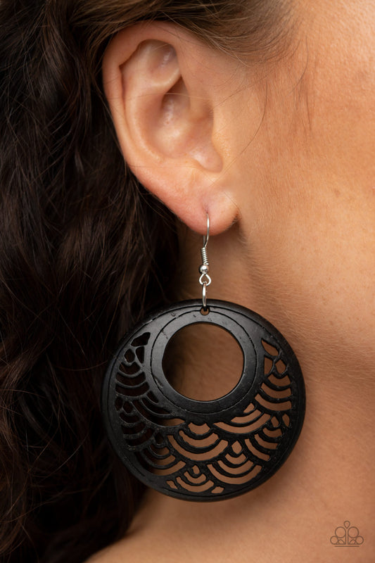 Tropical Canopy - Black 1392