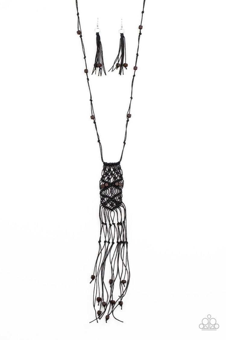 Macrame Majesty - Black 1520