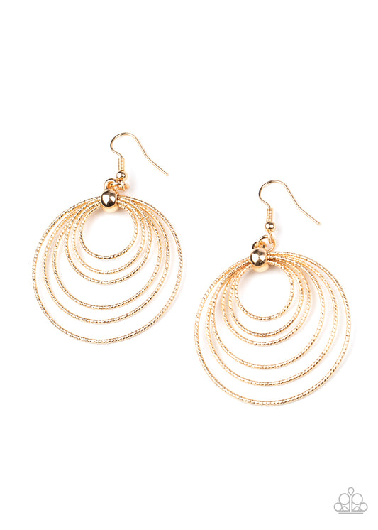 Elliptical Elegance - Gold 1624