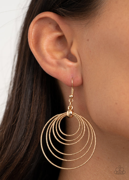 Elliptical Elegance - Gold 1624