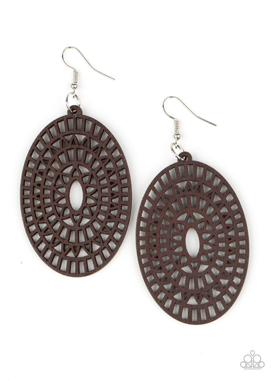 Tropical Retreat - Brown 1392