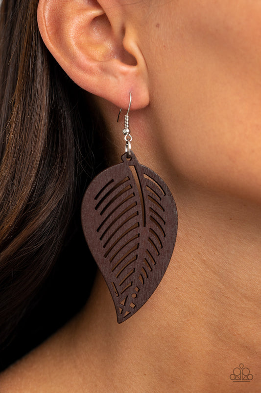 Tropical Foliage - Brown 1392
