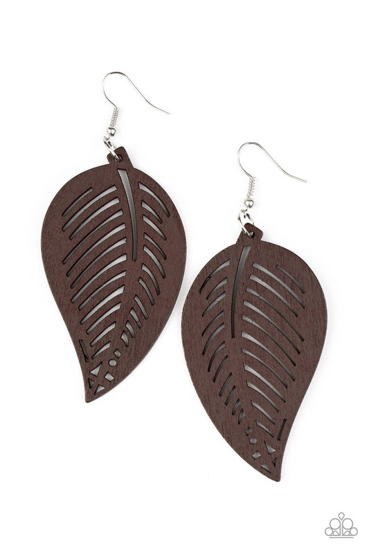 Tropical Foliage - Brown 1392
