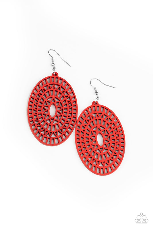 Tropical Retreat - Red 1628