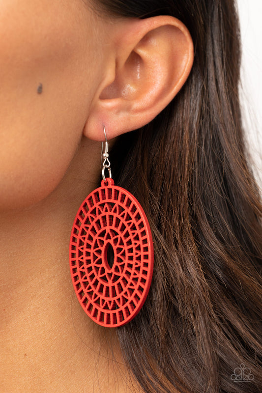 Tropical Retreat - Red 1628