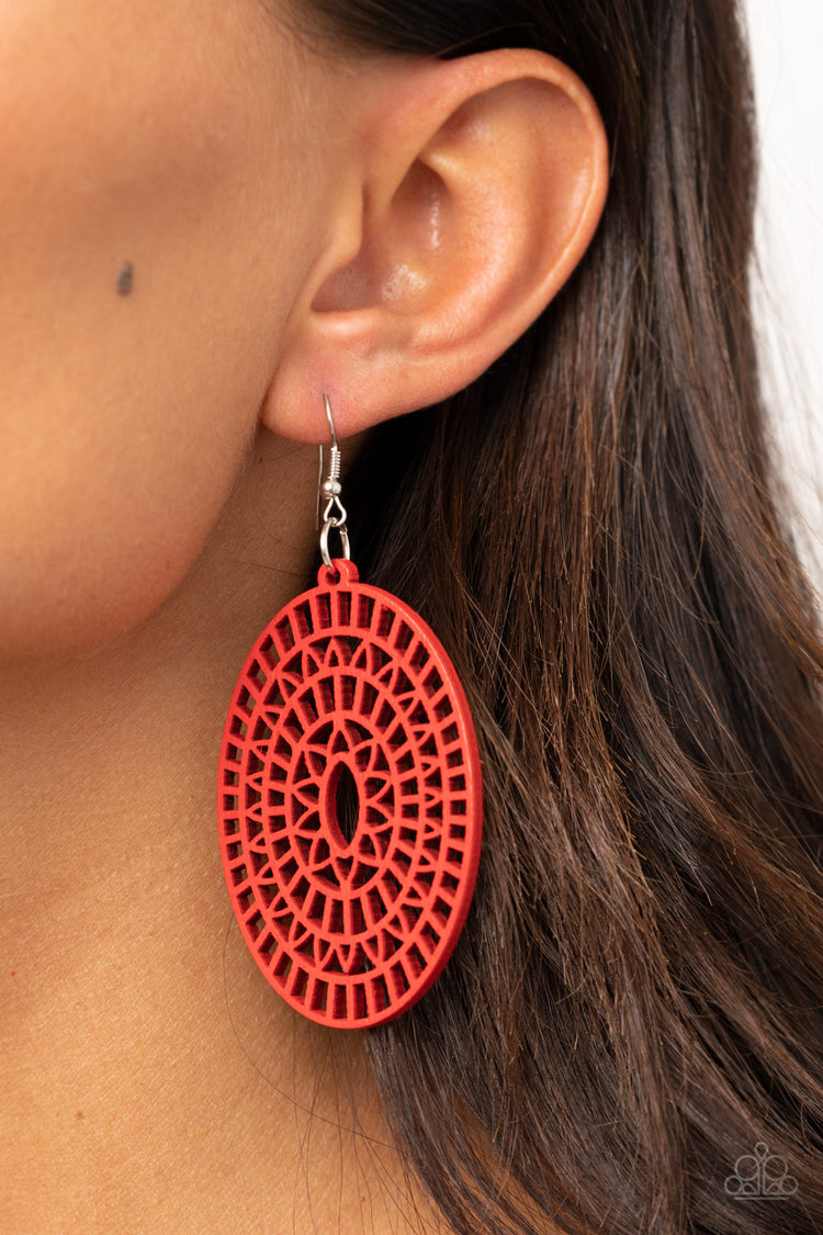 Tropical Retreat - Red 1628