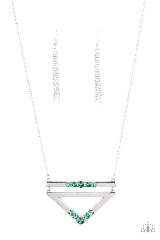 Triangulated Twinkle - Green 1321