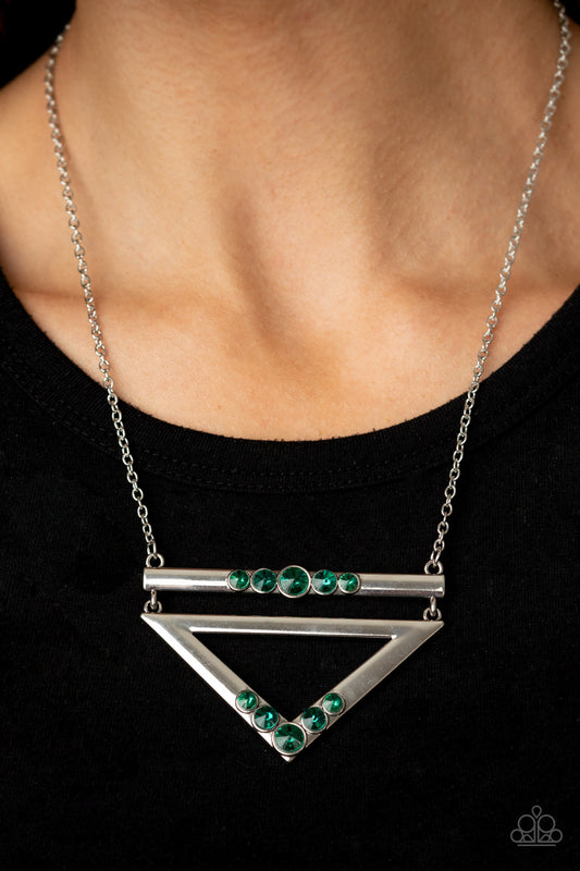 Triangulated Twinkle - Green 1321