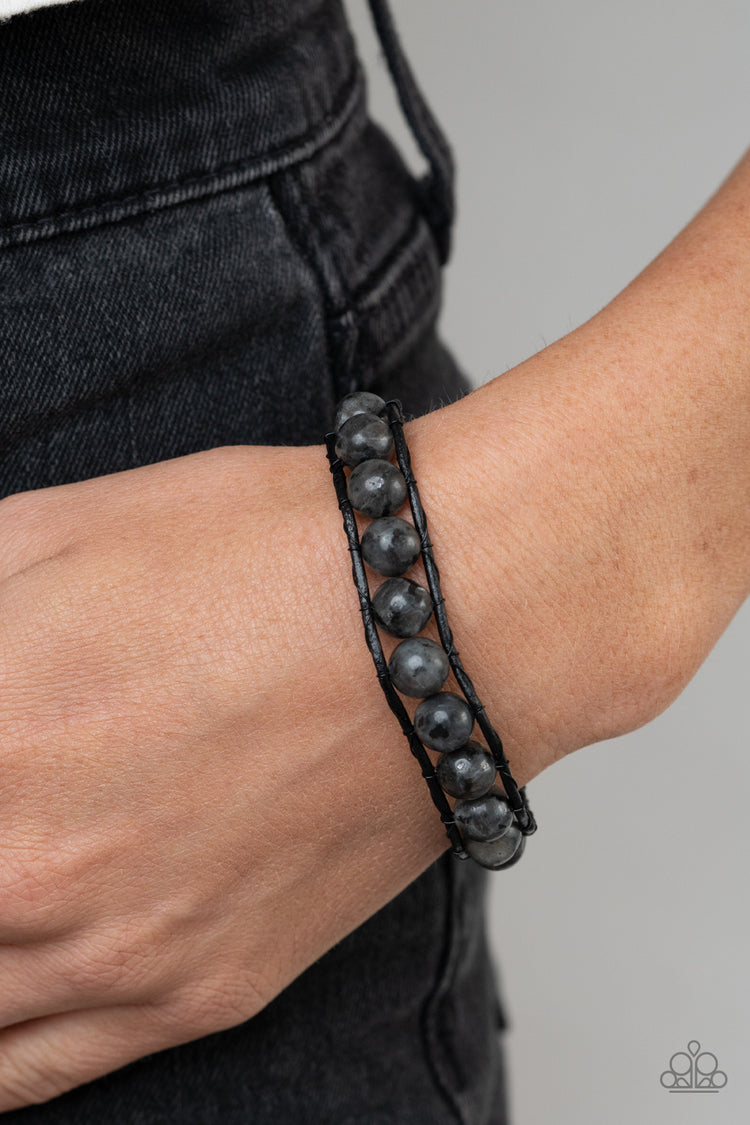 Homespun Stones  - Black 1643