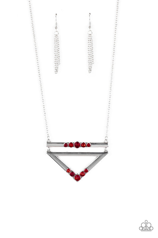 Triangulated Twinkle - Red 1538