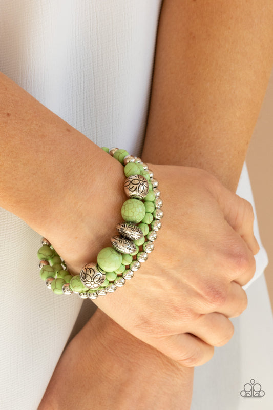 Desert Blossom - Green 1608