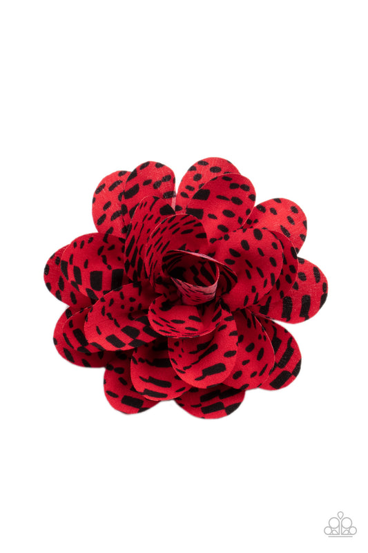 Patterned Paradise - Red 1806
