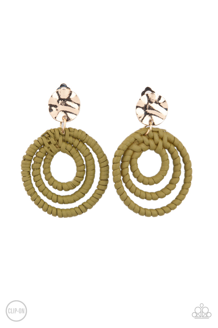 Whimsically Wicker - Green 1617