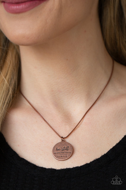 Be Still - Copper 1854