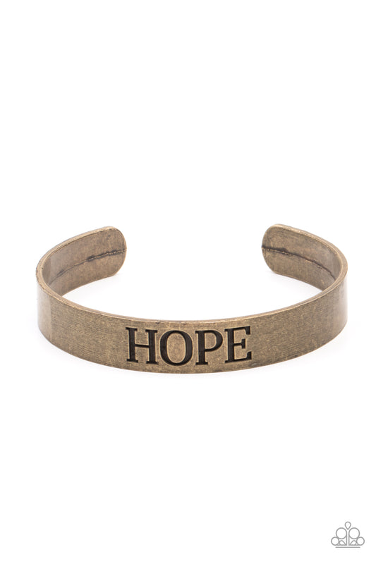 Hope Makes The World Go Round - Brass 1854