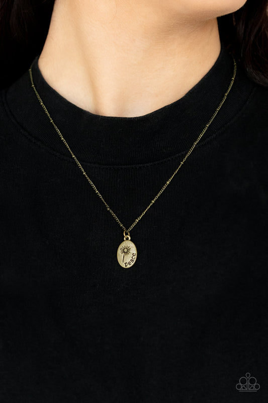 Be The Peace You Seek - Brass 1854