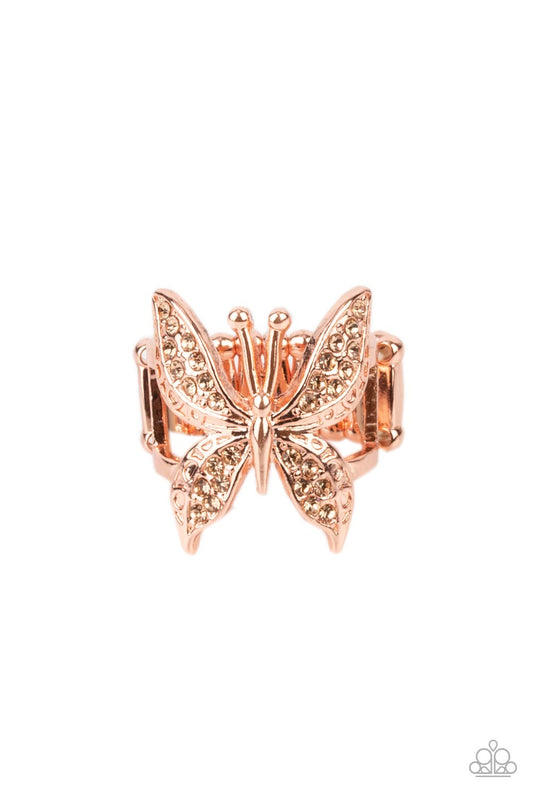 Blinged Out Butterfly - Copper 0015