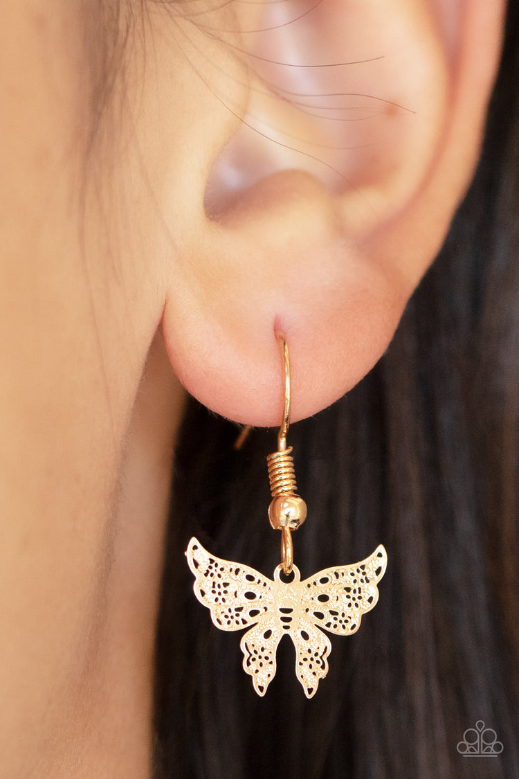 Bountiful Butterflies - Gold 1884