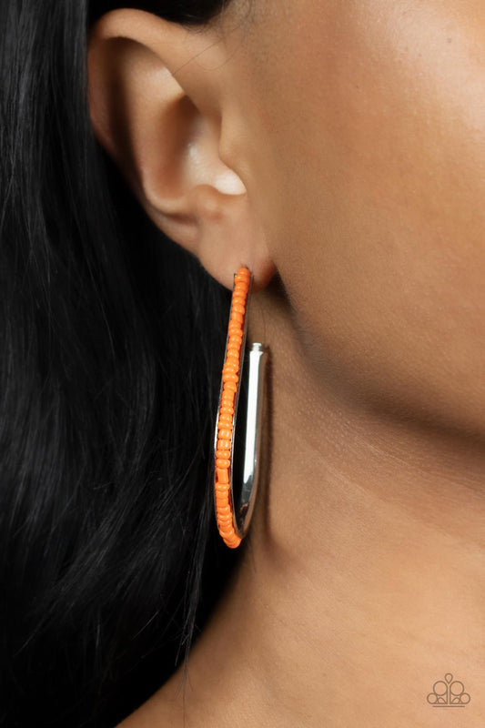 Beaded Bauble - Orange 1953