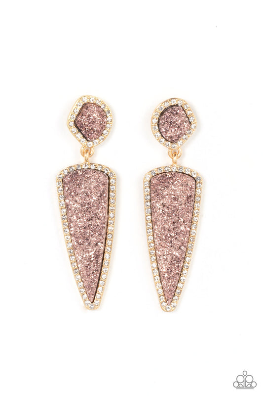 Druzy Desire - Gold 0140