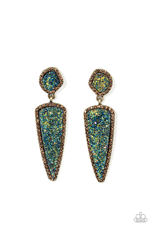 Druzy Desire - Brass 0079