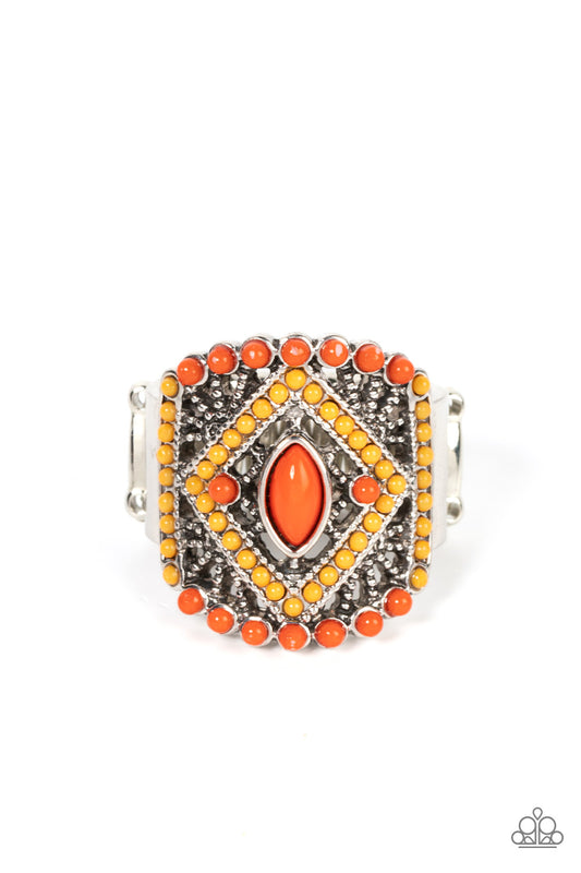 Amplified Aztec - Orange 0071