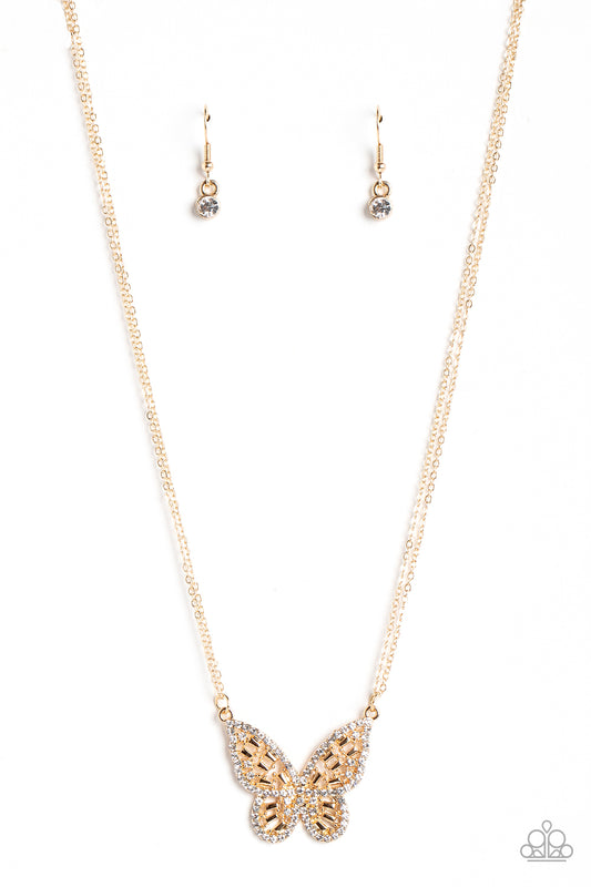 Baroque Butterfly - Gold 0030