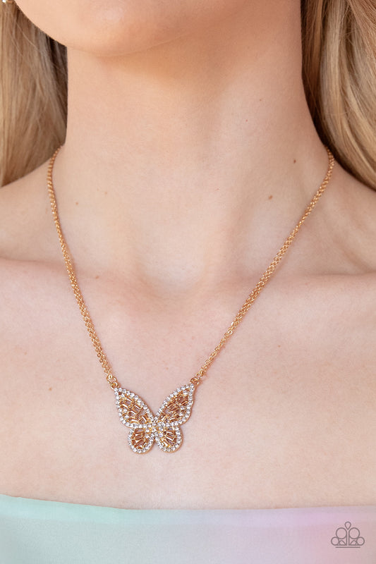 Baroque Butterfly - Gold 0030