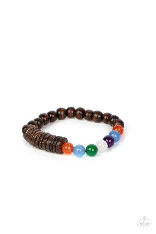 Tropical Kaleidoscope - Brown 0202