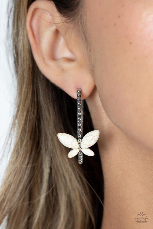 Bohemian Butterfly - White 0160